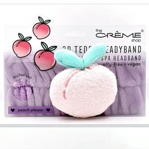 Peach Please Spa Headband - Purple